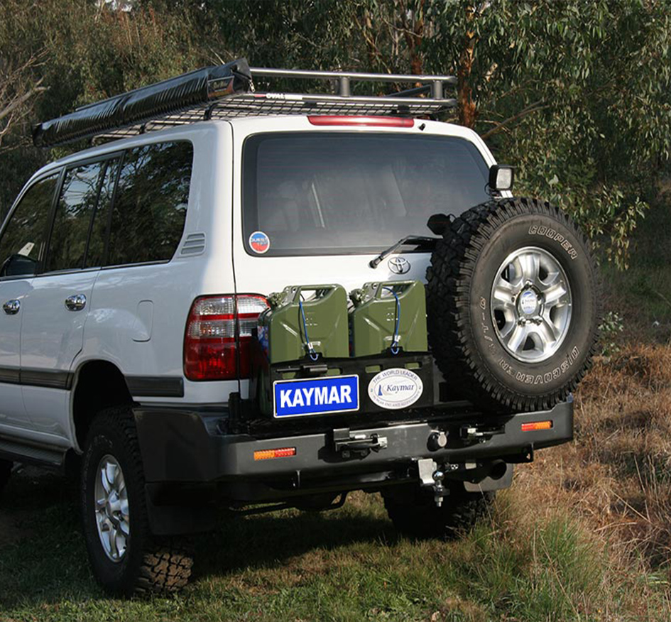Задний бампер Kaymar Toyota LC100 (K3435U)